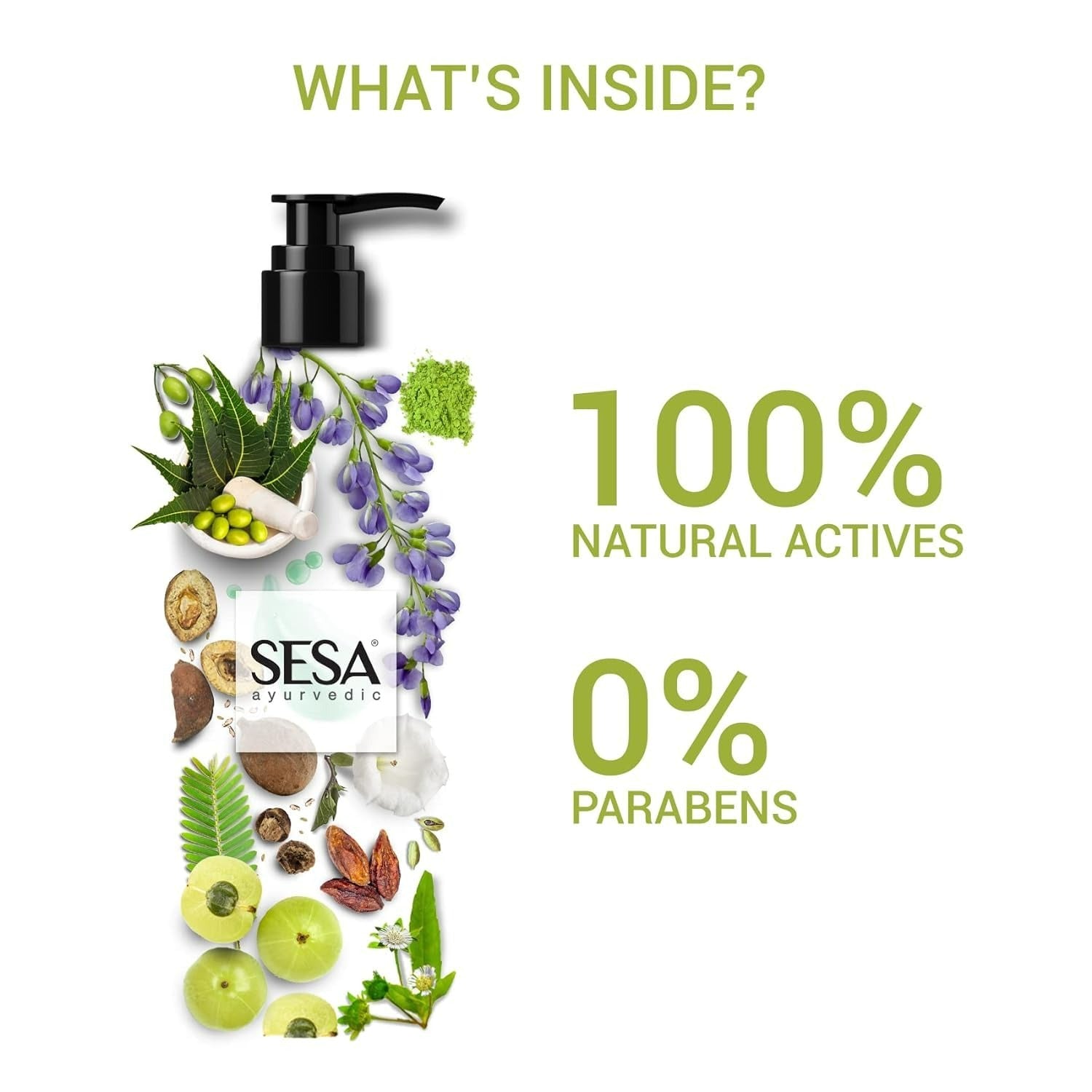 Sesa Ayurvedic Medicinal Shampoo For Hairfall Control & Anti Dandruff | Grocsy