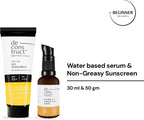 Deconstruct Sun Protect Duo 10% Vitamin C Face Serum + Gel Sunscreen, Get Glowing Skin with Sun Protection, No White Cast, Non Irritating & Lightweight | Grocsy
