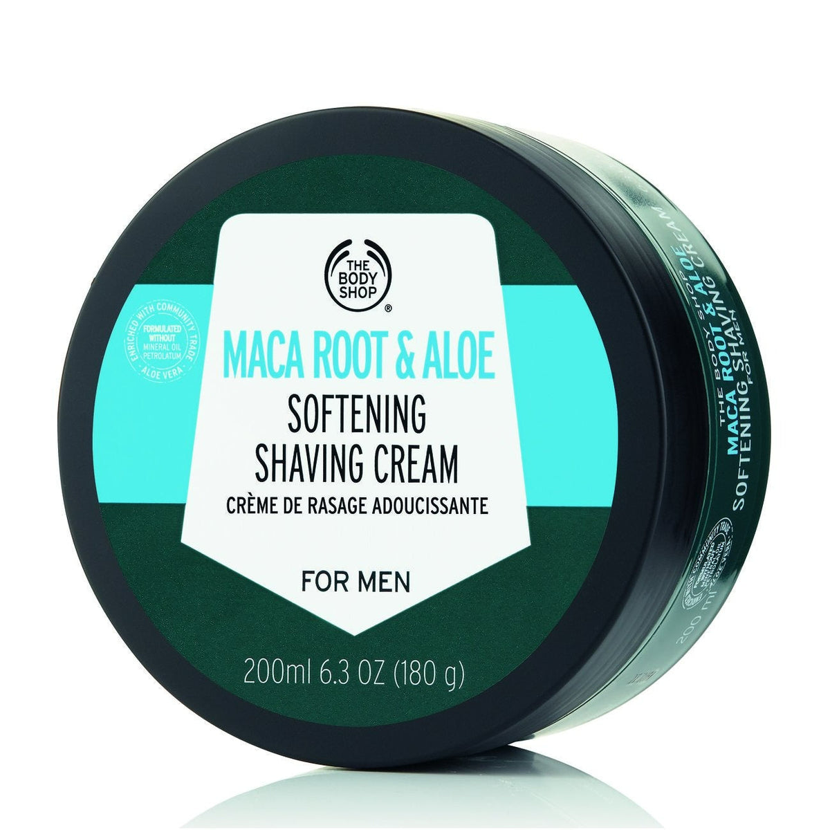 The Body Shop Maca Root & Aloe Softening Shaving Cream For Men | Grocsy