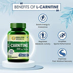 Himalayan Organics L Carnitine 2000mg/Serving Tablets | Grocsy