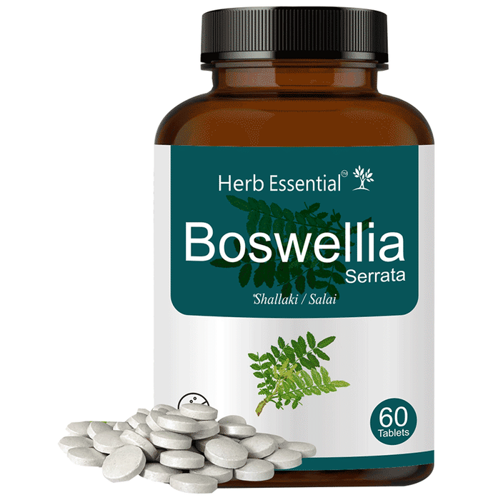 Herb Essential Boswellia Serrata Tablets | Grocsy