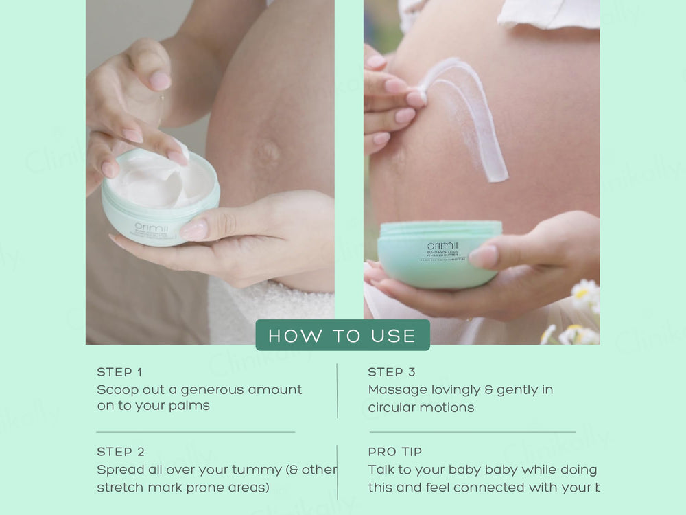Orimii Bump Hydrating Body Butter for Reducing Stretch Marks | Grocsy