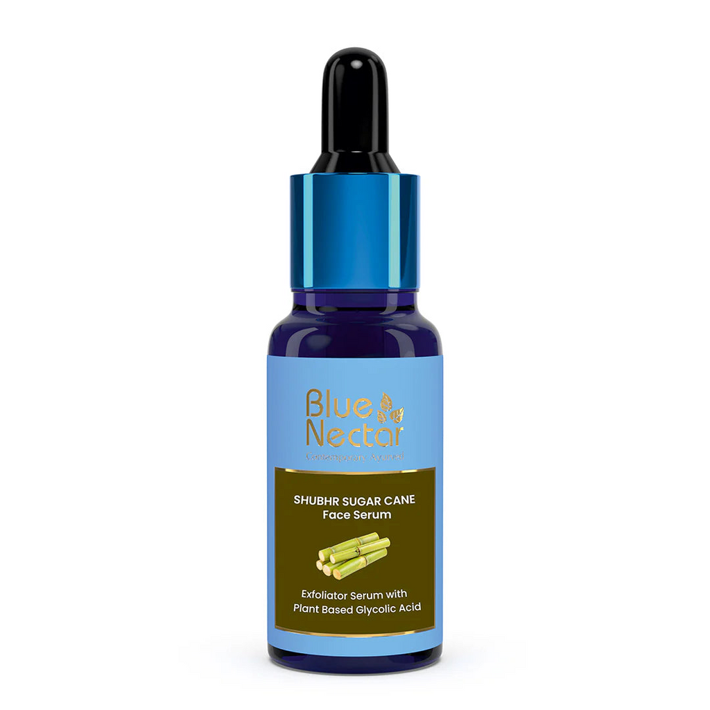 Blue Nectar Shubhr Beard & Moustache Oil with Sandalwood & Orange Peel | Grocsy