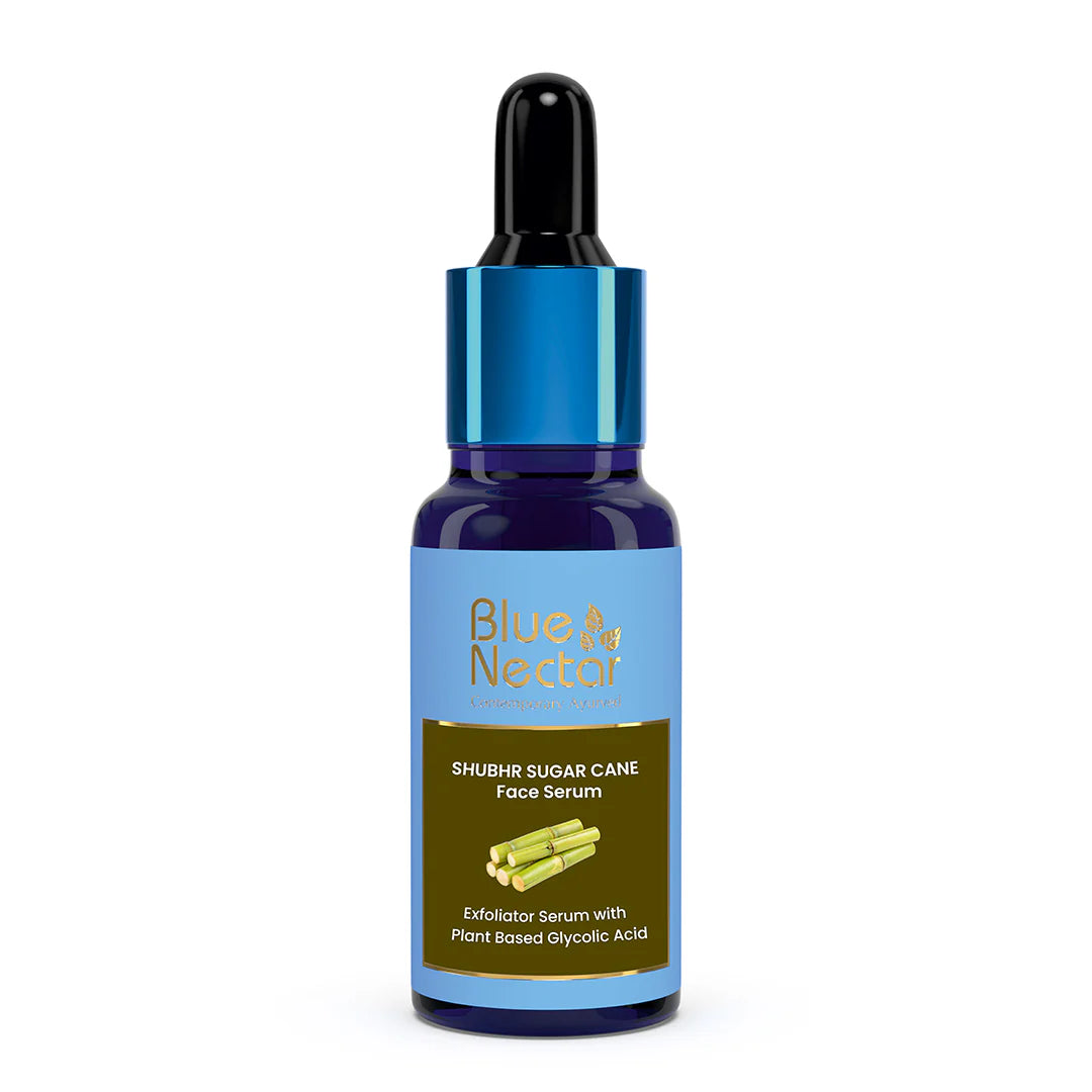 Blue Nectar Shubhr Beard & Moustache Oil with Sandalwood & Orange Peel | Grocsy