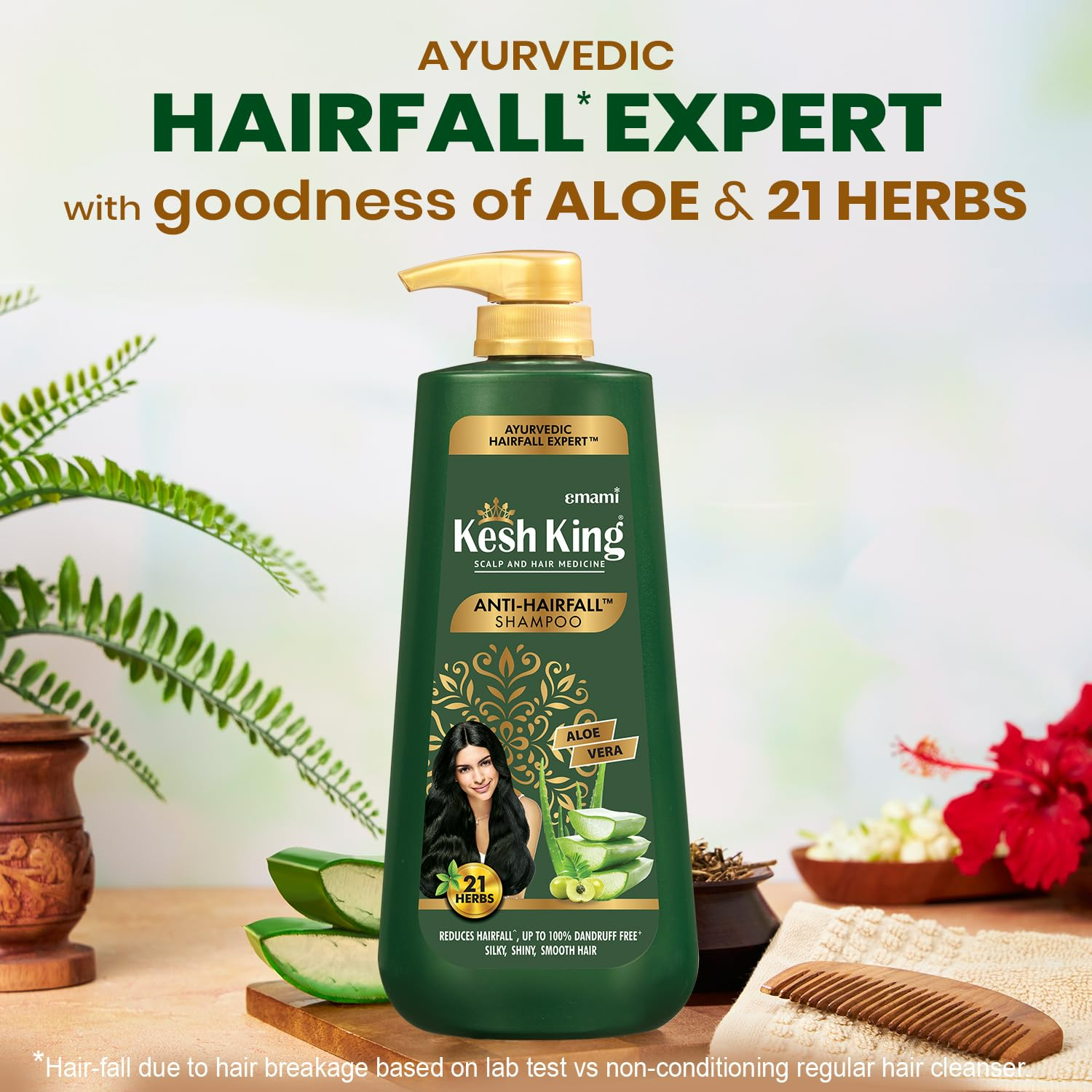 Kesh King Ayurvedic Anti Hairfall Shampoo | Grocsy