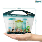 Himalaya Pure Skin Neem Facial Kit with Face Massager | Grocsy