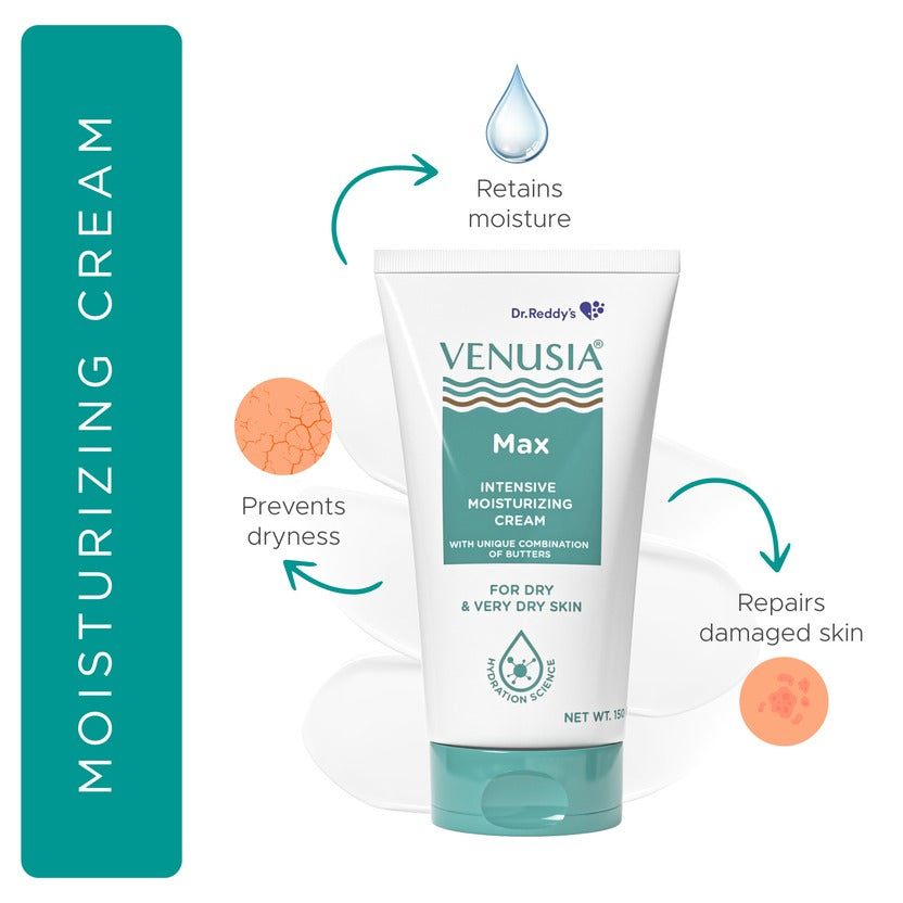 Dr. Reddy's Venusia Max Intensive Moisturizing Cream | Grocsy