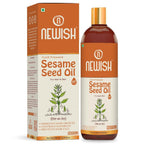 Newish Cold Pressed Sesame Oil For Hair & Skin | Grocsy