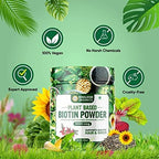 Himalayan Organics Plant Based Biotin 10000mcg Capsules | Grocsy