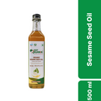 Just Organik White Sesame Oil (Til ka Tel) | Grocsy