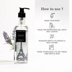 Kimirica The French Note French Lavender Shower Gel | Grocsy