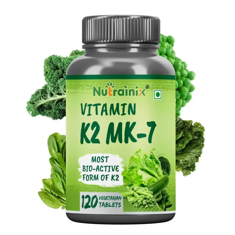 Nutrainix Vitamin K2 MK-7 55mcg Tablets | Grocsy