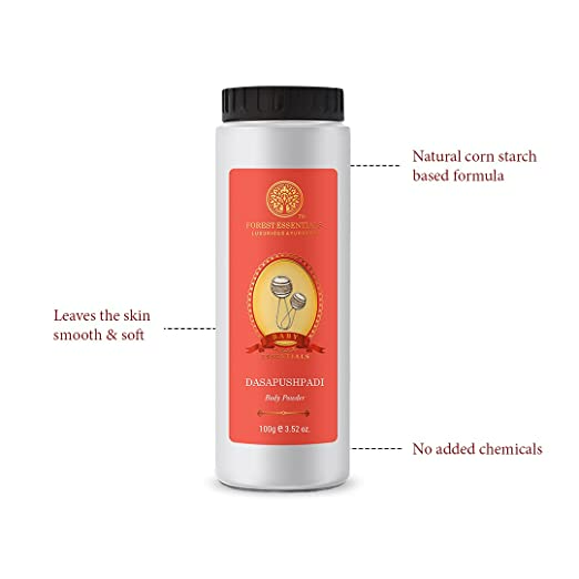 Forest Essentials Baby Body Powder Dasapushpadi | Grocsy