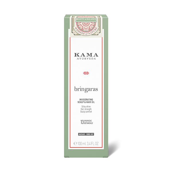 Kama Ayurveda Bringaras Invigorating Scalp & Hair Oil | Grocsy
