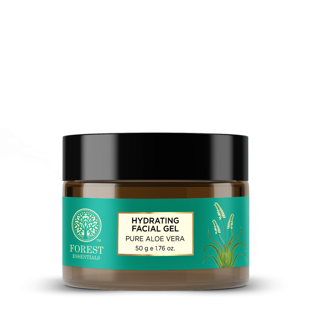Forest Essentials Light Hydrating Moisturising Facial Gel Pure Aloe Vera | Grocsy