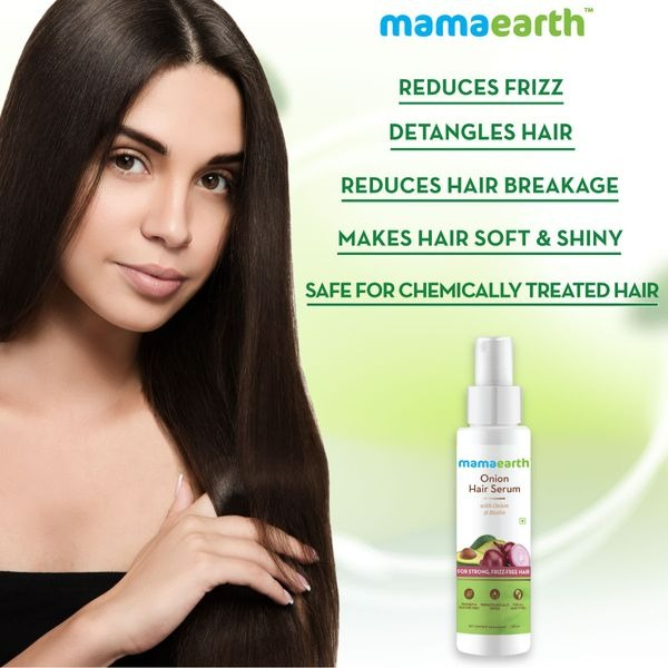Mamaearth Onion Hair Serum & Onion Hair Oil | Grocsy