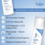 Bake Super Glow+ Oil Free Ceramide Barrier Repair Moisturiser | Grocsy