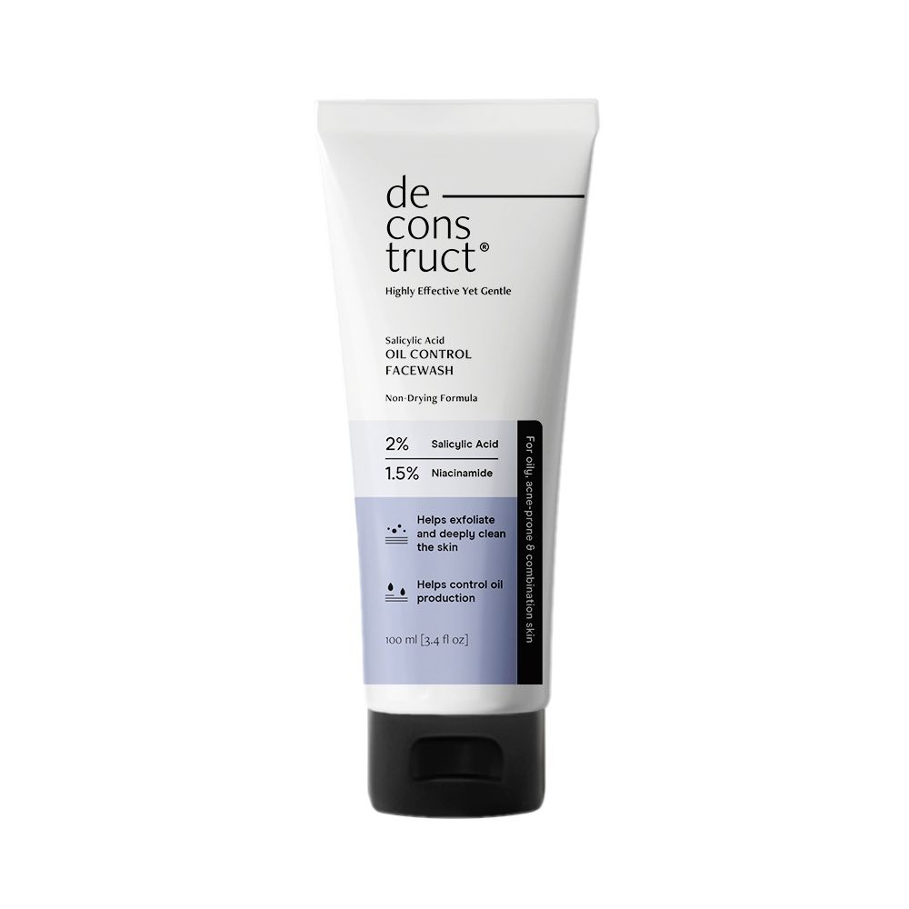 Deconstruct Salicylic Acid Oil Control Face Wash | Grocsy