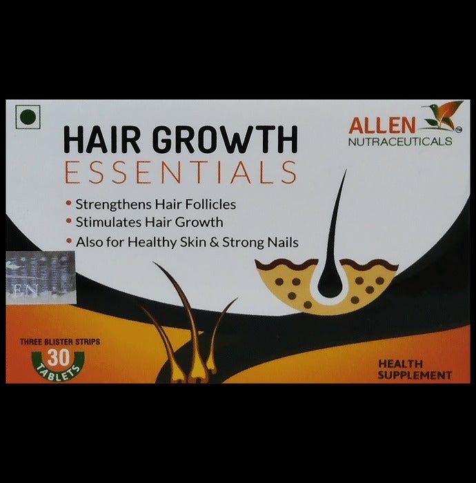 Allen Homeopathy Hair Growth Essentials Tablets | Grocsy