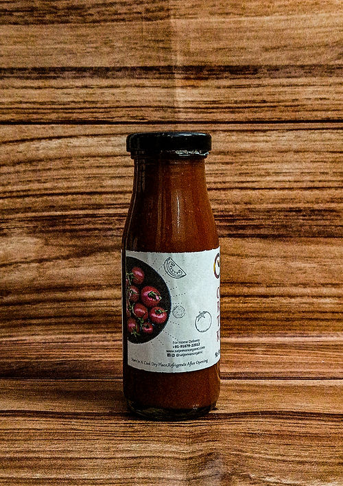 Satjeevan Organic Romano Tomato Ketchup | Grocsy