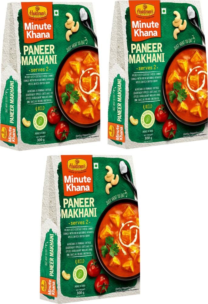 Haldiram's Minute Khana Paneer Makhani | Grocsy