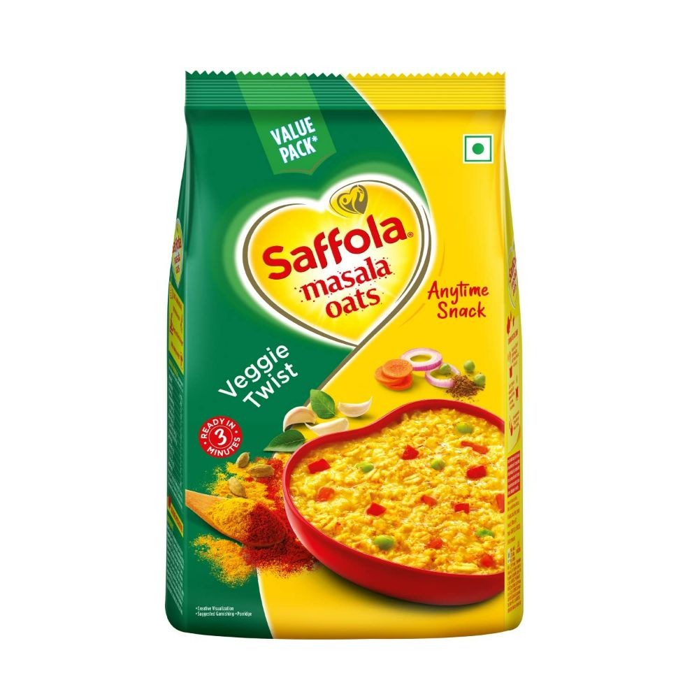 Saffola Masala Oats Veggie Twist