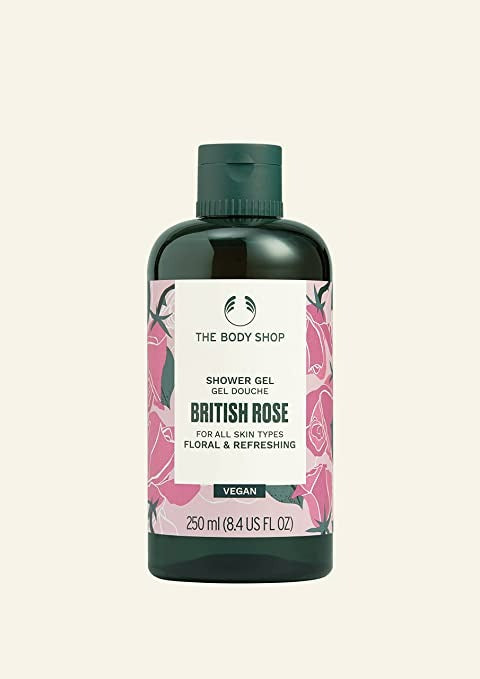 The Body Shop British Rose Shower Gel | Grocsy