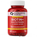 Carbamide Forte Biotin Tablets with 50 Multivitamin Ingredients for Women & Men | Grocsy