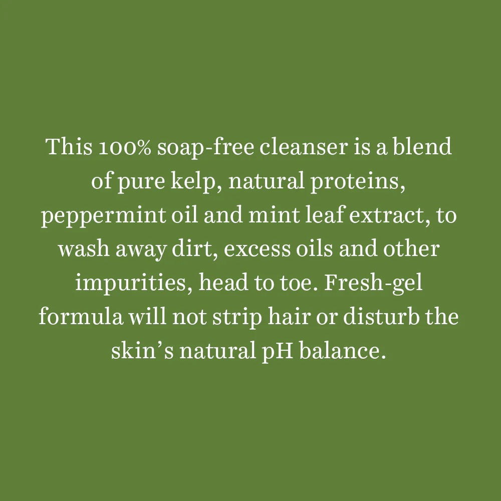 Biotique Bio Sea Kelp Protein Hair & Body Wash 100% Soap Free | Grocsy