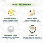 The Moms Co Natural Exfoliating Lip Scrub | Grocsy