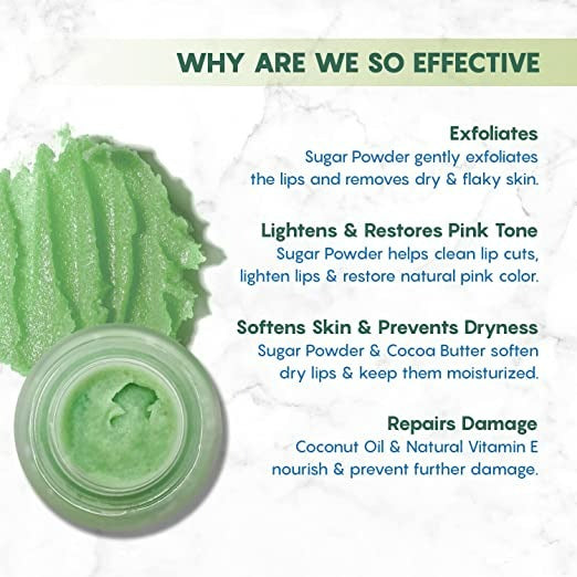 The Moms Co Natural Exfoliating Lip Scrub | Grocsy