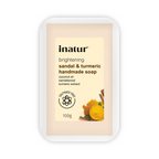 Inatur Sandal & Turmeric Bathing Bar | Grocsy