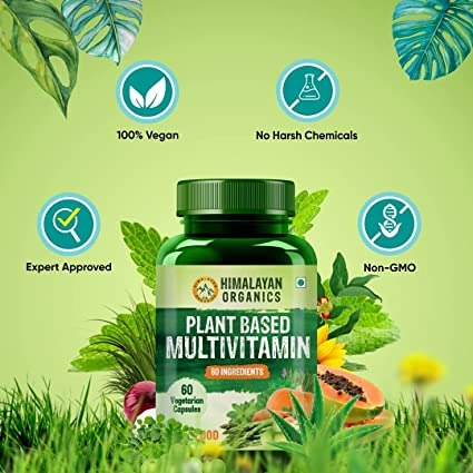 Himalayan Organics Plant Based Multivitamin Capsules | Grocsy