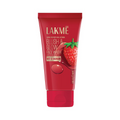 Lakme Blush & Glow Strawberry Freshness Gel Face Wash With Vitamin C Serum | Grocsy