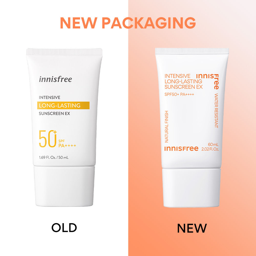 Innisfree Intensive Long-lasting Sunscreen EX SPF50+ PA++++ - Natural Finish | Grocsy