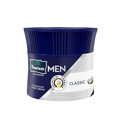 Parachute Hair Cream After Shower For Men - Classic | Grocsy