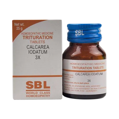 SBL Homeopathy Calcarea Iodatum Trituration Tablets | Grocsy
