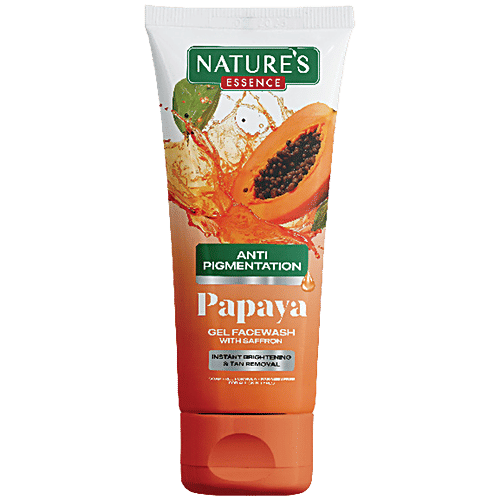Nature's Essence Flawless Gel Face Wash (Papaya) | Grocsy