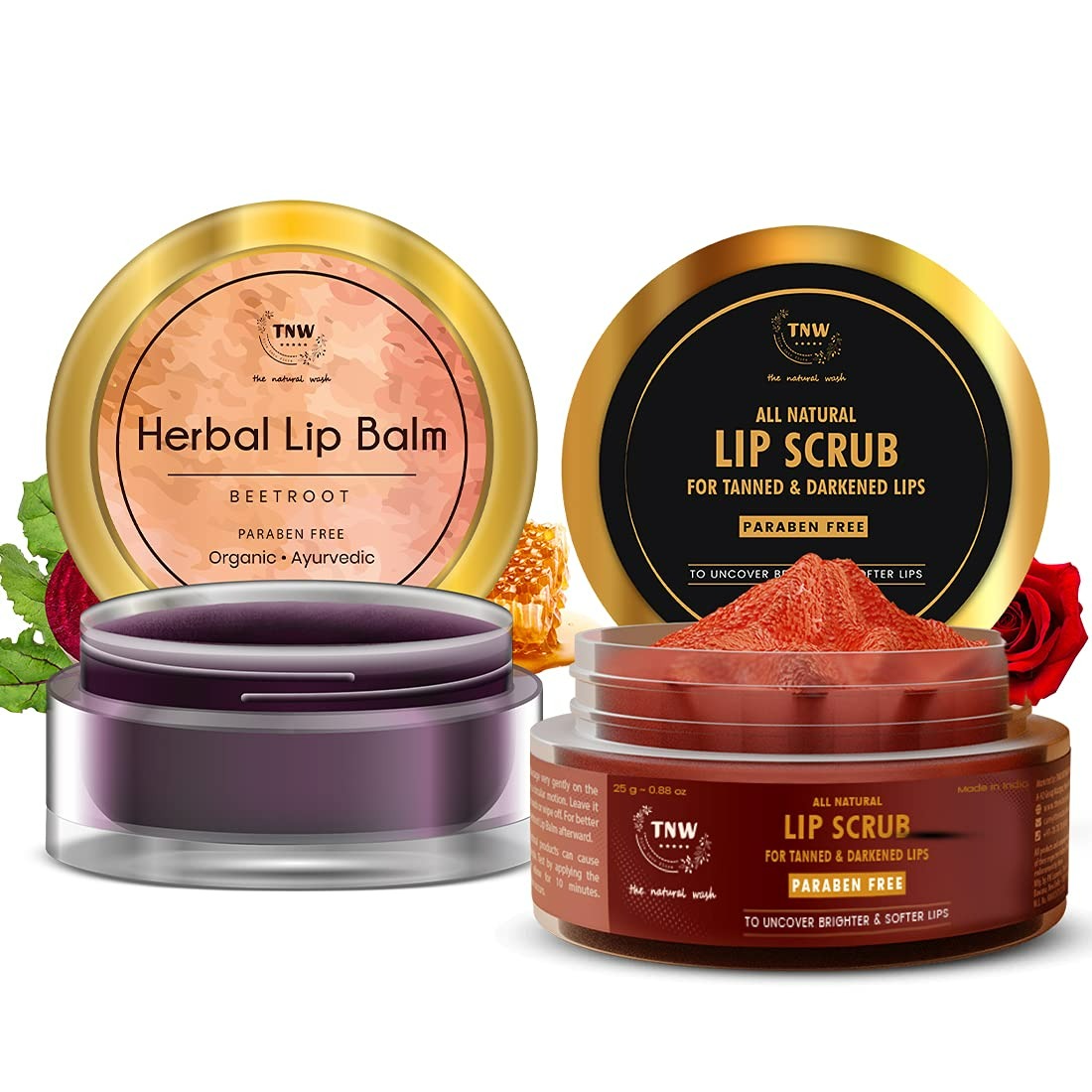 The Natural Wash Herbal Lip Care Combo | Grocsy