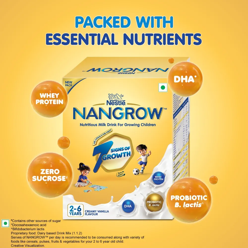 Nestle Nangrow Nutritious Milk Drink - 2 to 6 Years | Grocsy