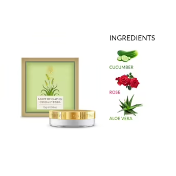 Forest Essentials Light Hydrating Hydra Eye Gel | Grocsy