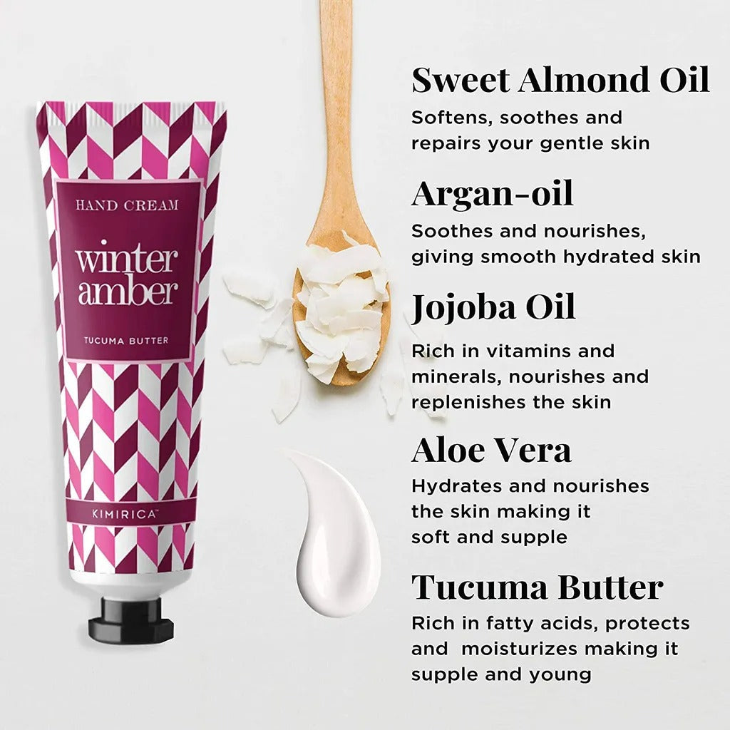Kimirica Winter Amber Hand Cream | Grocsy