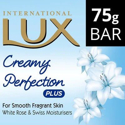Lux Creamy Perfection Soap For Smooth Fragrant Skin | Grocsy