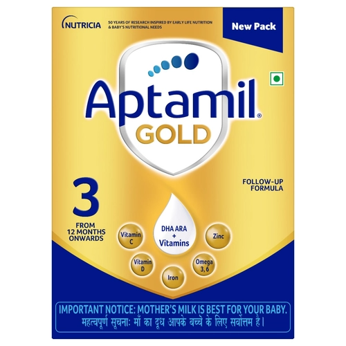 Aptamil Gold Follow-Up Formula Stage 3 Powder (From 12 Months Onwards) | Grocsy