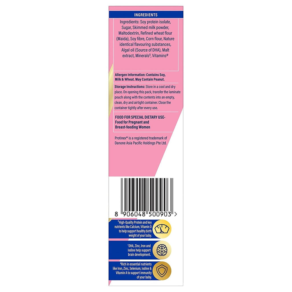 Protinex Mother's Nutritional Mix - Creamy Vanilla Flavour | With 28 Vital Nutrients to Support Healthy Birth Weight, Brain Development & Immunity | Grocsy