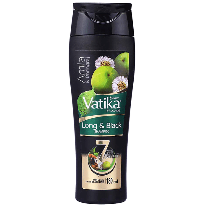 Dabur Vatika Long & Black Shampoo | Grocsy