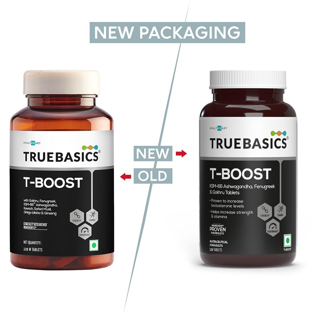 TrueBasics T-Boost Tablets for Men | Grocsy