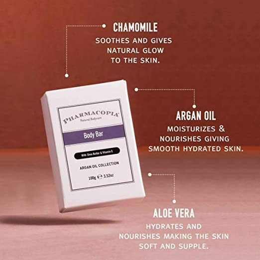 Kimirica Pharmacopia Argan Oil Bathing Bar | Grocsy