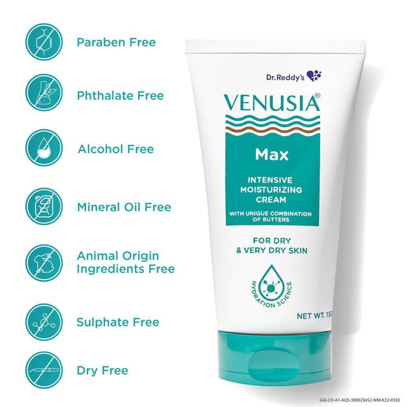 Dr. Reddy's Venusia Max Intensive Moisturizing Cream | Grocsy