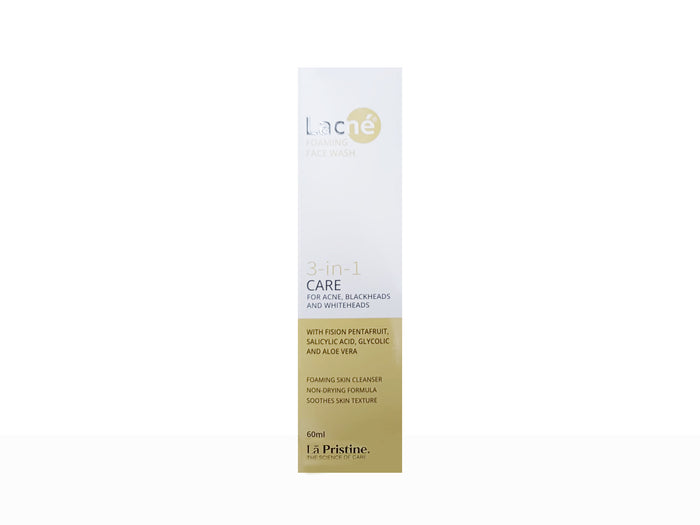 La Pristine New Lacne Foaming Face Wash For Acne Blackheads & Whiteheads 3 in 1 | Grocsy